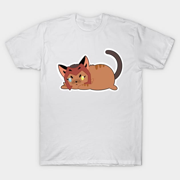catra cat T-Shirt by dragonlord19